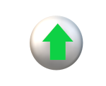 丸ボタン緑矢印
