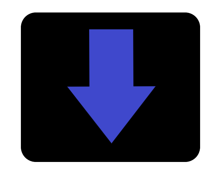 黒四角ボタン青色矢印5