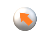 丸ボタンオレンジ矢印8