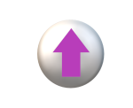 丸ボタン紫矢印